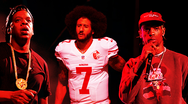 Colin Kaepernick, Travis Scott Didn't Talk About Super Bowl 2019