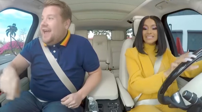 [WATCH] Cardi B's 'Carpool Karaoke' Preview Features Parallel Parking