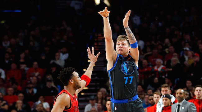 Luka Doncic Adds to ROTY Talks with Amazing Three-Point Buzzer Beater