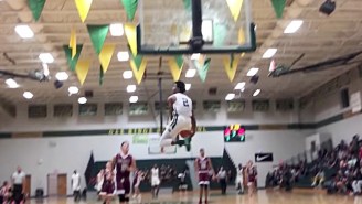High Schooler Niven Glover Threw Down A 360 Between-The-Legs Dunk In A Game
