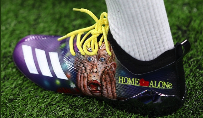 Stefon Diggs Rocks Starbucks Custom Cleats by Mache – Footwear News