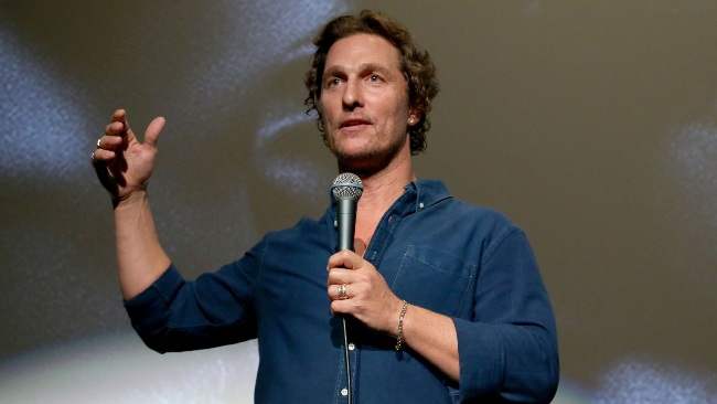 Matthew McConaughey Motivate High School Before A State Title Game