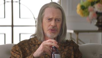 Steve Buscemi Is A Beer-Drinking, Cable News TV-Watching God In The First ‘Miracle Workers’ Trailer