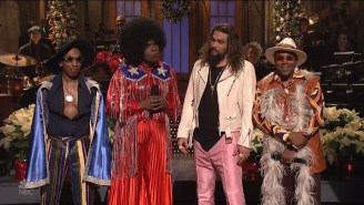 Jason Momoa Sang and Danced To ‘Aqua Boogie’ During His ‘SNL’ Monologue