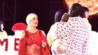 Offset Interrupted Cardi B’s Rolling Loud Set With Flowers To Ask For Forgiveness