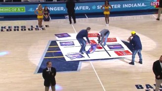 Two Pacers Fans Played The Worst Game Of Tic-Tac-Toe Ever