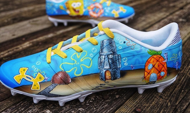 spongebob cleats