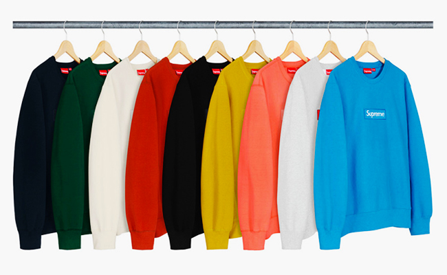 Supreme sweatshirt clearance 2018