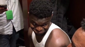 Zion Williamson Was Asked About Joining The Knicks After Duke Won In Madison Square Garden