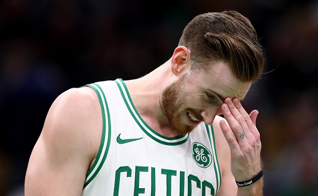 Celtics' Hayward working way back from gruesome leg injury