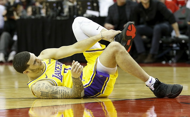The Lakers Asked Lonzo Ball If His Big Baller Shoes Caused His Injury