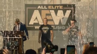 WWE Made A Fan Change His AEW Shirt Before The Royal Rumble