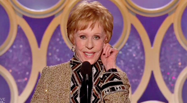 Carol Burnett's Speech At The Globes Caused A Flood Of Fan Emotion