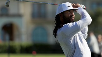 NFL Star Larry Fitzgerald Hit A Hole-In-One During A Round Of Golf With Barack Obama