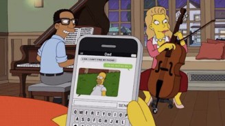 ‘The Simpsons’ Got Super Meta By Having Homer Use The ‘Homer Backs Into The Bushes’ GIF