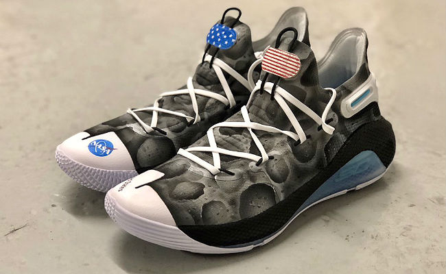 curry 6 moon landing shoes