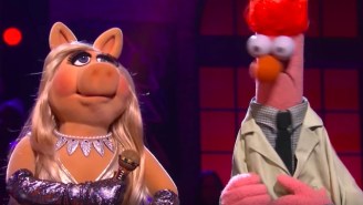Kermit The Frog Gets Roasted By Miss Piggy In A Rap Battle When The Muppets Appear On ‘Drop The Mic’