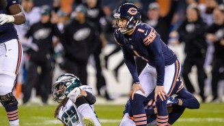 Cody Parkey’s Missed Field Goal Was Apparently Tipped By An Eagles Player