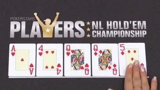 A Poker Tournament Swung On A Devastatingly Brutal Hand During Heads-up Play