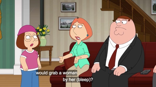 'Family Guy' Explains Most Offensive Scene In Donald Trump Episode