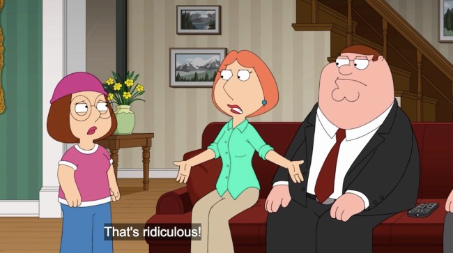 'Family Guy' Explains Most Offensive Scene In Donald Trump ...