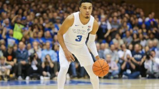 Tre Jones Was Forced To Exit Duke’s Game Against Syracuse With An Apparent Shoulder Injury