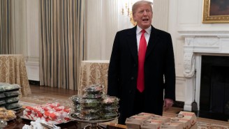 A Detailed Breakdown Of Donald Trump’s Fast Food Buffet Set-Up For Clemson