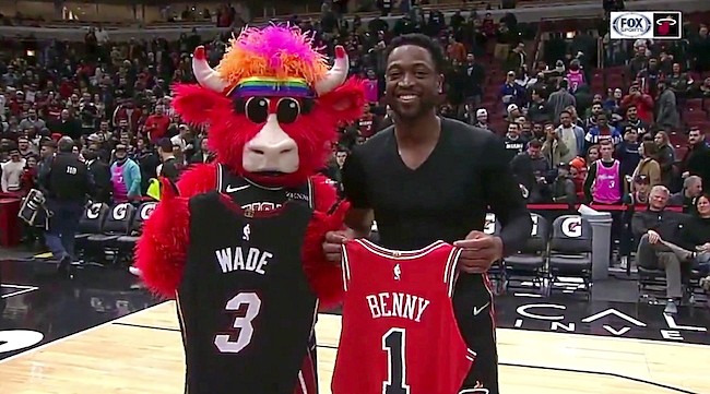 Dwyane Wade Exchanged Jerseys With 