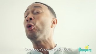 John Legend And Adam Levine’s Super Bowl Ad Spot For Pampers Is Really Something
