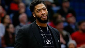 If The Knicks Win The No. 1 Pick They’ll Reportedly ‘Shift Focus’ To An Anthony Davis Trade