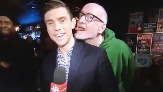 A Canadian Comedian Has Apologized After Kissing And Licking A CBC Reporter On Live TV