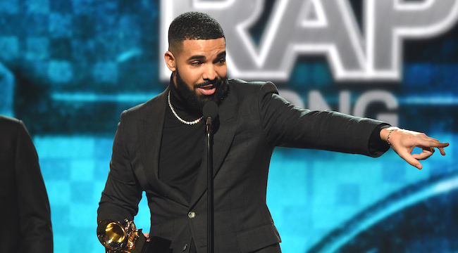 Drakes Grammy Speech Cut Off The Rapper Reacts With A Subtle Jab