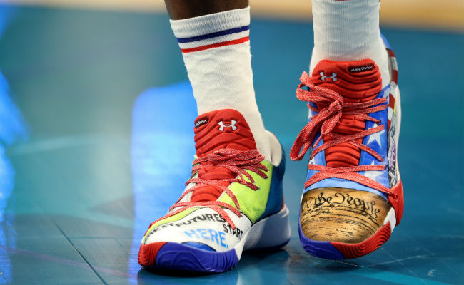 Joel Embiid S All Star Shoes Were Designed By Philadelphia Children