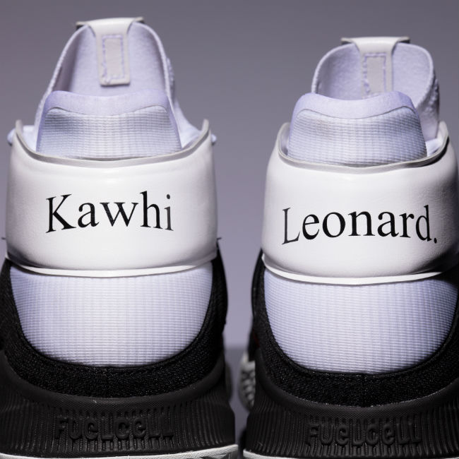 Kawhi Leonard's signature New Balance shoe takes cold-blooded dig