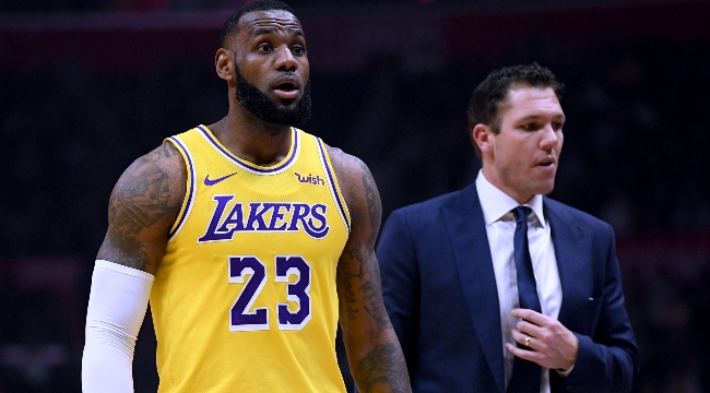 The Lakers Are 'Sensitive' To The Idea LeBron Is 'Calling The Shots'