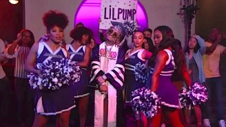 Lil Pump Brings His Infectious Energy And A Marching Band To A Late Night ‘Be Like Me’ Performance