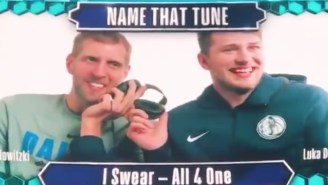 Dirk Nowitzki And Luka Doncic Playing Name That Tune Was The Best Part Of All-Star Weekend