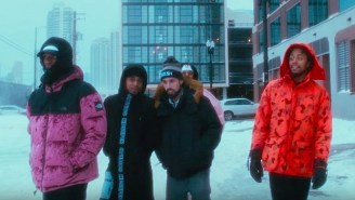 Saba And His Pivot Gang Crew Survive A Cold Snap In Their Chilly ‘Jason Statham, Pt. 2’ Video