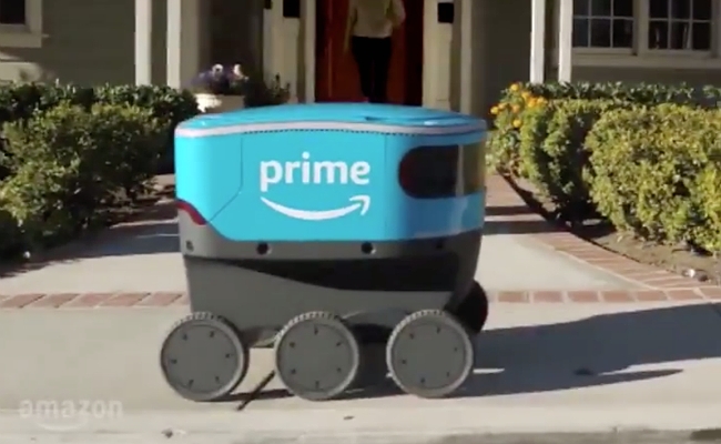 Everyone Wants To Beat Up Scout Amazon S Adorable New Delivery Robot