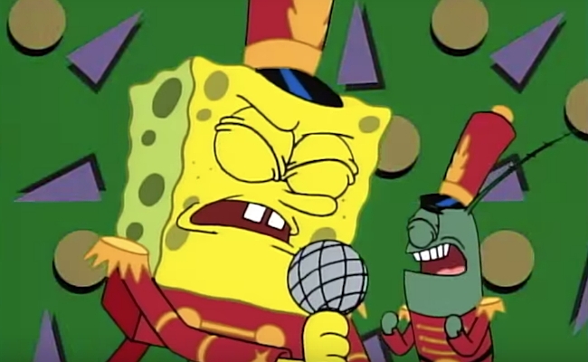 SpongeBob Squarepants Appeared at the Super Bowl, and All Was Good