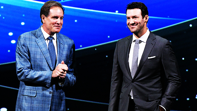 CBS' Tony Romo isn't psychic (it only seems that way)