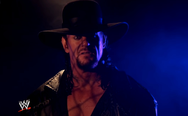 undertaker return from the dead