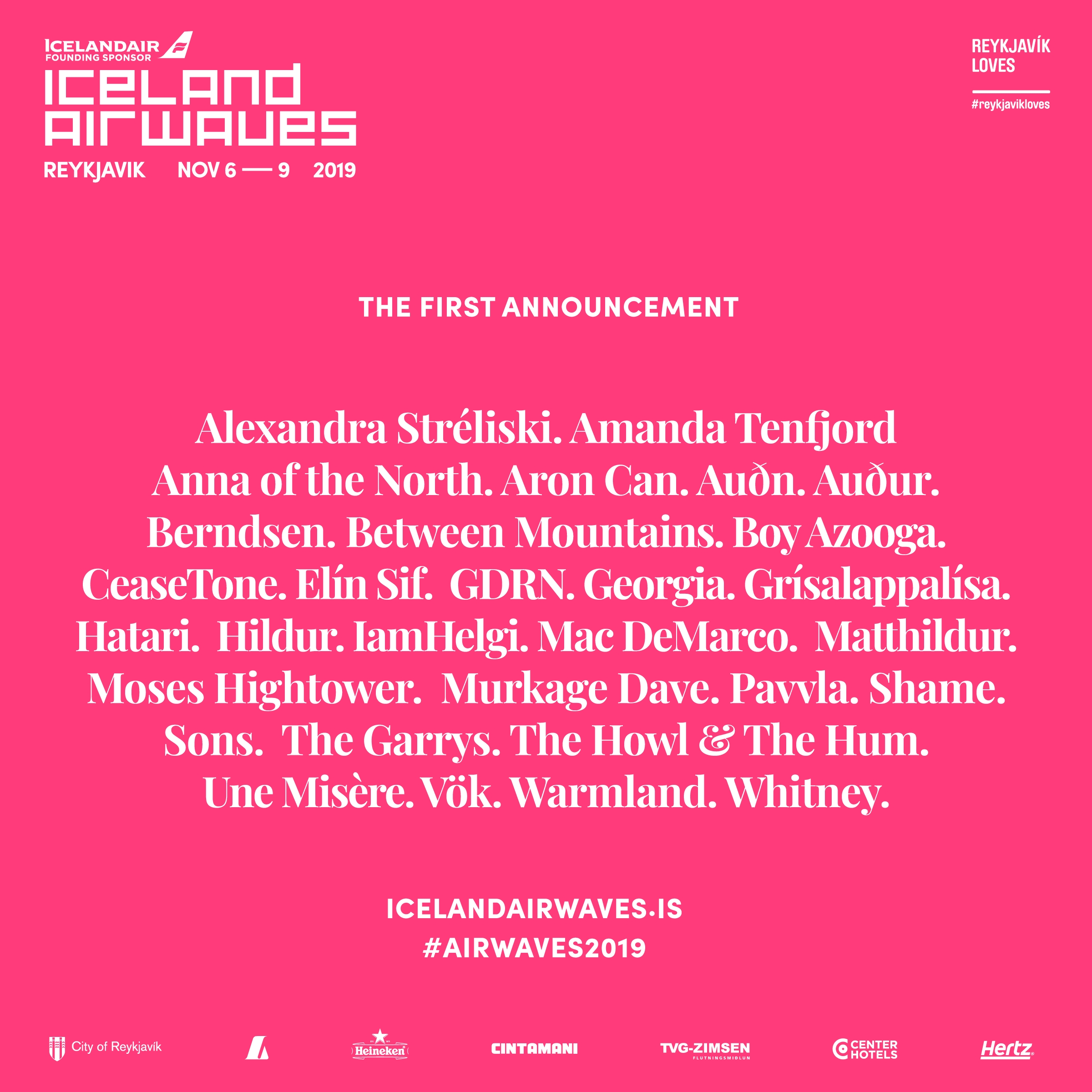 Iceland Airwaves Has Unveiled The First 30 Acts Of Its 2019 Lineup