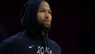 DeMarcus Cousins Paid Tribute To Stephon Clark With His Sneakers Against The Sixers