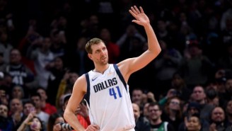 The Spurs Created A Touching Tribute For Dirk Nowitzki’s Final Game