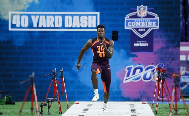 D K Metcalf Tore Up The Nfl Combine With A 4 33 Second 40