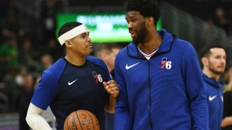 Joel Embiid Couldn’t Trick Tobias Harris Into Saying He’ll Re-Sign With The Sixers