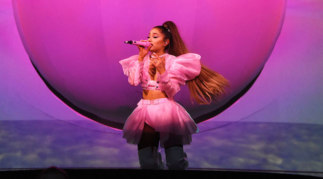 Ariana Grandes Sweetener Tour Costumes Looks Are Custom Designer 