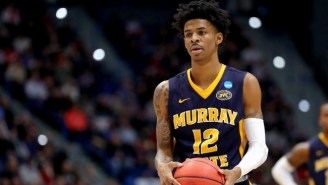 Ja Morant Gave His Sneakers To A Young Fan After Murray State Fell In The NCAA Tournament