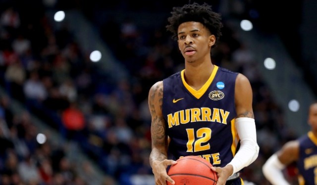 Ja Morant gives Radford men's basketball team his shoes